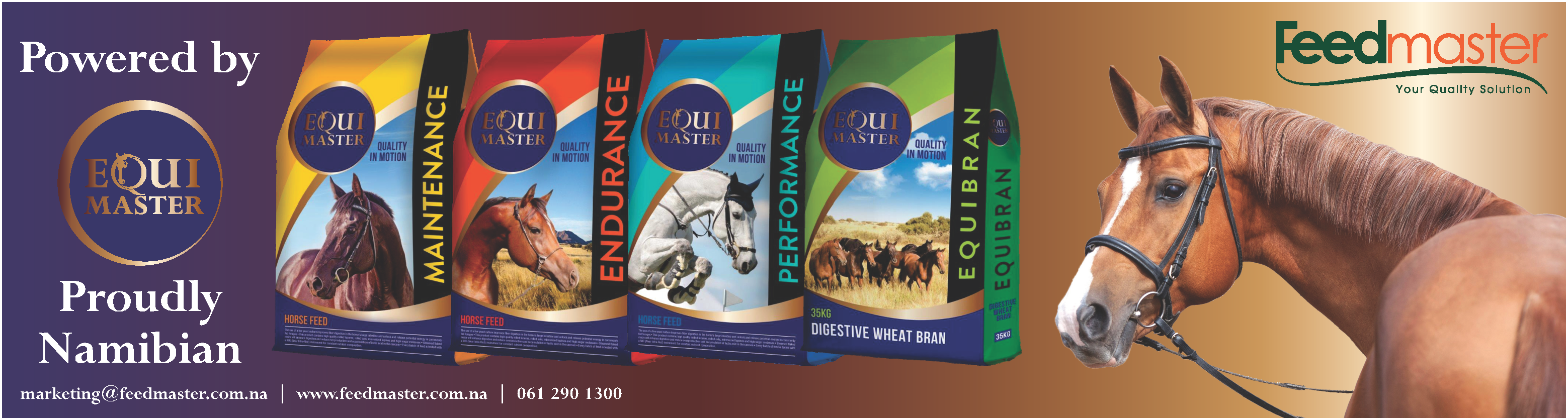Equimaster Horse Feed Range...Quality in Motion